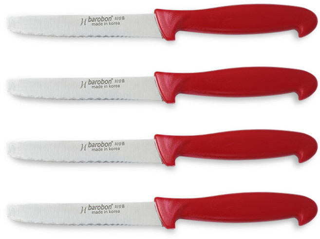 바로본 톱니과도 4p, 레드