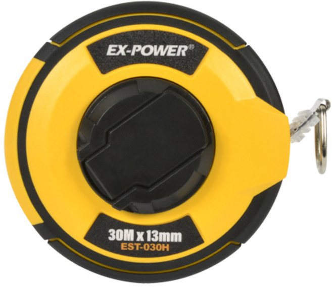 이엑스파워 롱 스틸 줄자 30m x 13mm EST-030H, 1개
