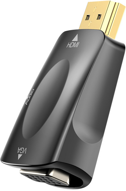 VEnTIOn 威迅 HDMI to VGA 支援音訊 轉換轉接頭 轉換器, AIDB0