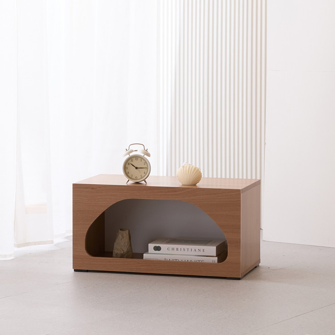 제이디퍼니처 국내제작 모디 520 다용도 수납 협탁 S(520 x 315 x 310 mm), 1개, 아카시아