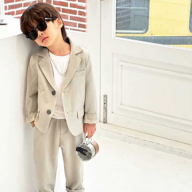 에이비프 아동용 심플 베이직정장 세트