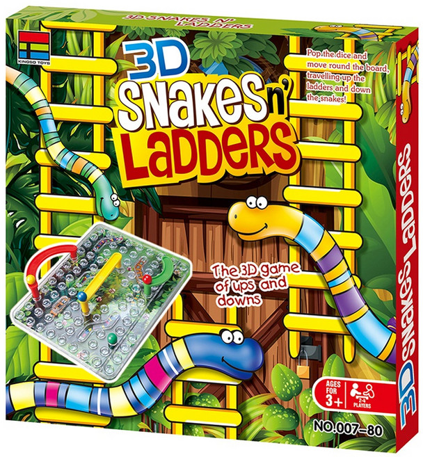 하늘썬별 3D 뱀사다리 보드게임 kingso00780, 블루등, 1개
