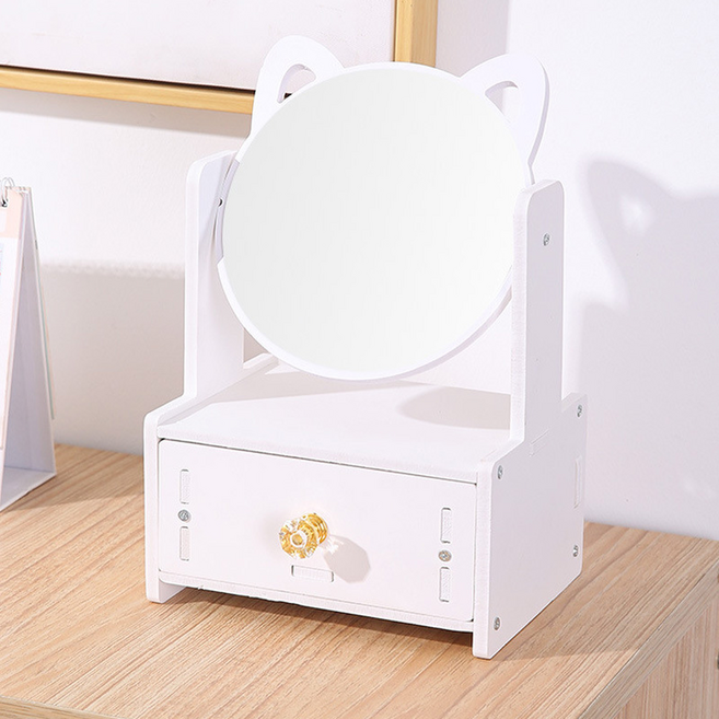 에디피앙 공간활용백만점 미니화장대 타입 C, 혼합색상, 1개