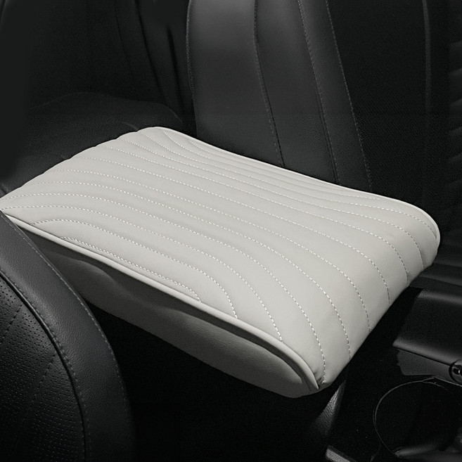 로얄컴포트 콘솔 팔걸이 쿠션, 코튼베이지, 1개