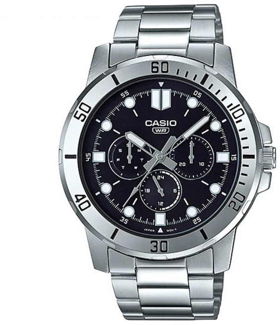 CASIO 卡西歐 男款金屬手錶