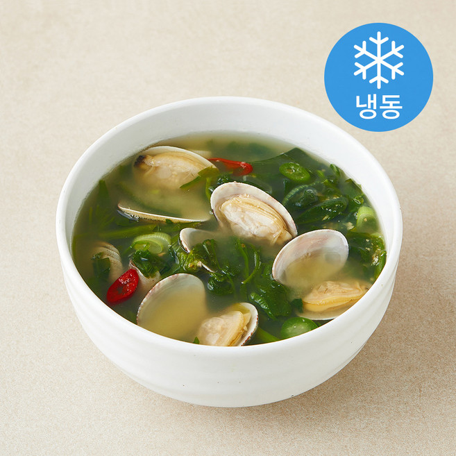 온해온 냉이바지락 된장국 (냉동), 140g, 2개