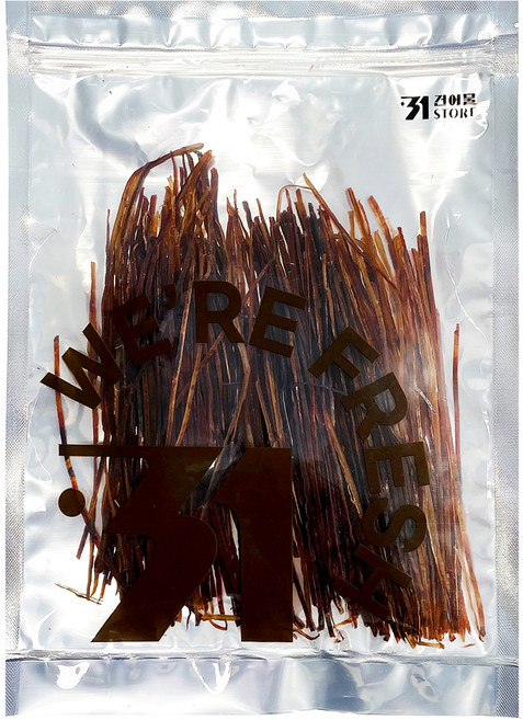 31건어물 오징어 소면, 100g, 1개