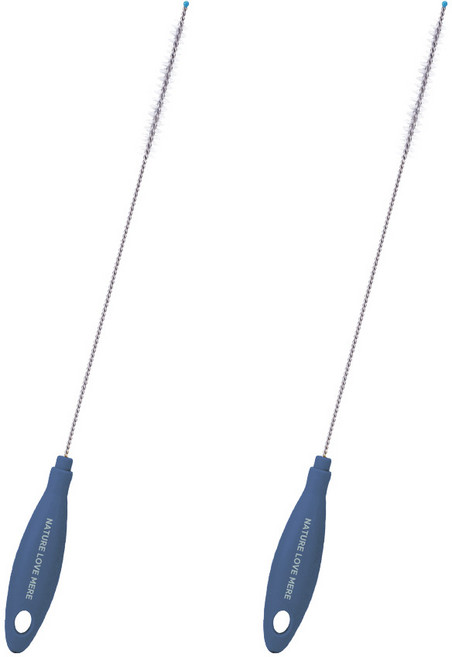 네이쳐러브메레 빨대 세척솔, 2개, 딥네이비