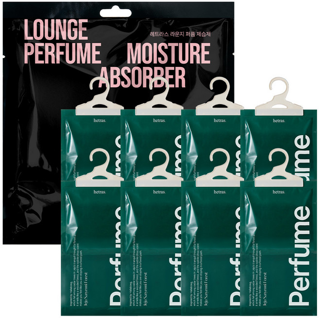 hetras. Lounge 香氛擴香衣架除濕劑 正裝, 1個, 150g