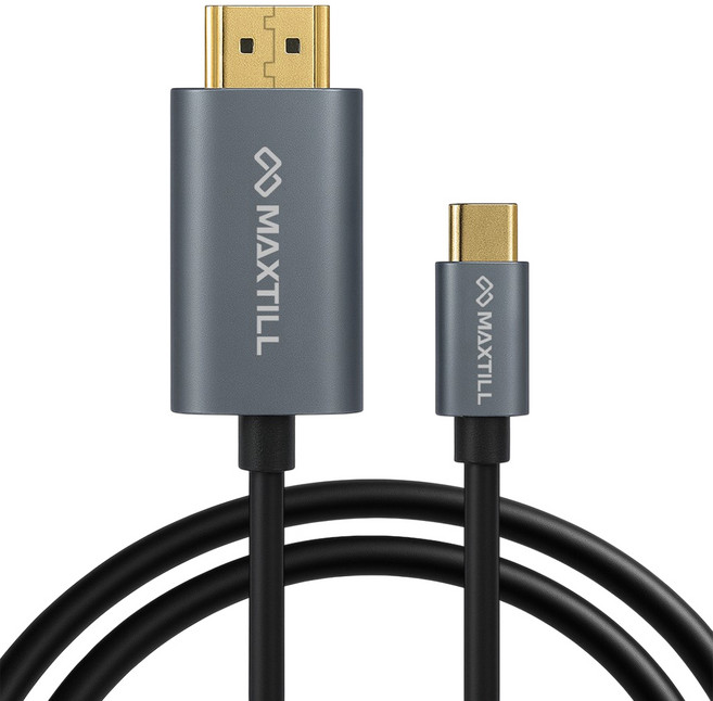 맥스틸 MC CH C타입 to HDMI 모니터 연결 케이블, 1개, 3m