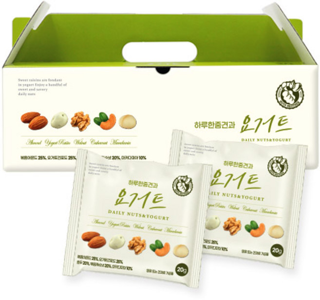 너츠브라더 하루한줌견과 요거트 30p, 600g, 1개