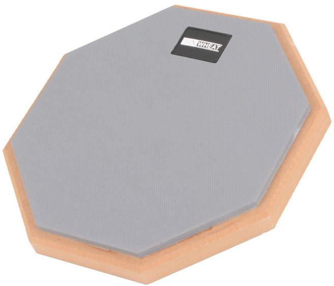 보그링 드럼 연습용 패드 20cm, 그레이, 1개