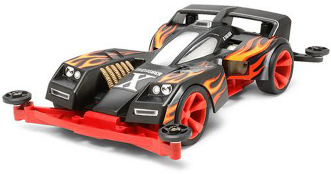 TAMIYA 田宮 巨無霸X 高級版 迷你四驅車 19433, 混合色, 1個