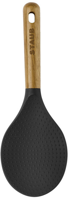 스타우브 실리콘 라이스 스푼, 매트블랙, 1개