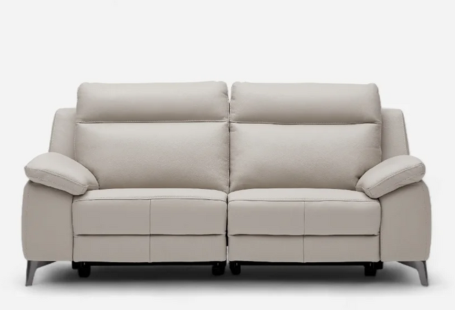 한샘 프라임 노블 리클라이너 3인용 소파 방문설치, 페더화이트