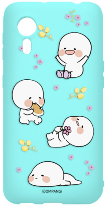 옴팡이 소프트 컬러 젤리 휴대폰 케이스