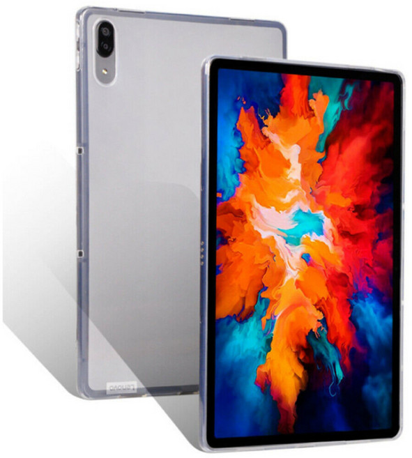 슬림핏 반 투명 태블릿 케이스, 1개