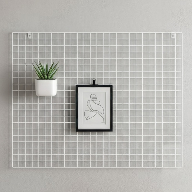 알뜨리 네트 철망 1220 x 950 mm, 1개, 화이트