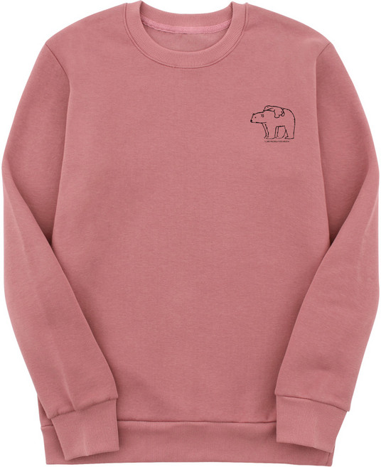 제이비패션 남녀공용 어부바 기모 맨투맨