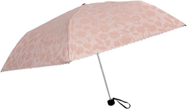 엘르 플라워 엠보 암막 3단 수동 우산 양산 + 커버세트