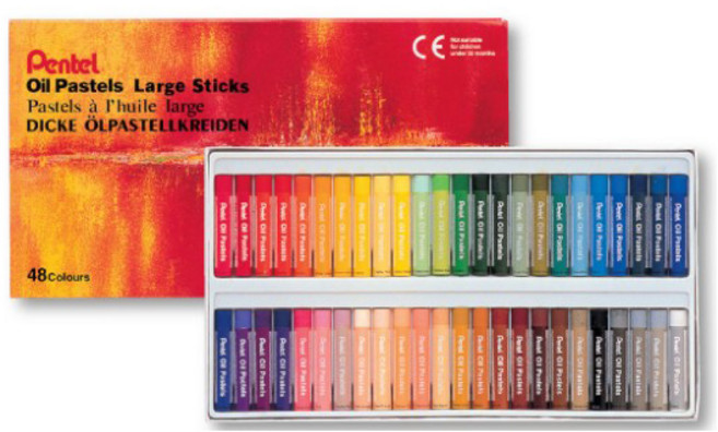 펜텔 오일파스텔, 48색, 1개