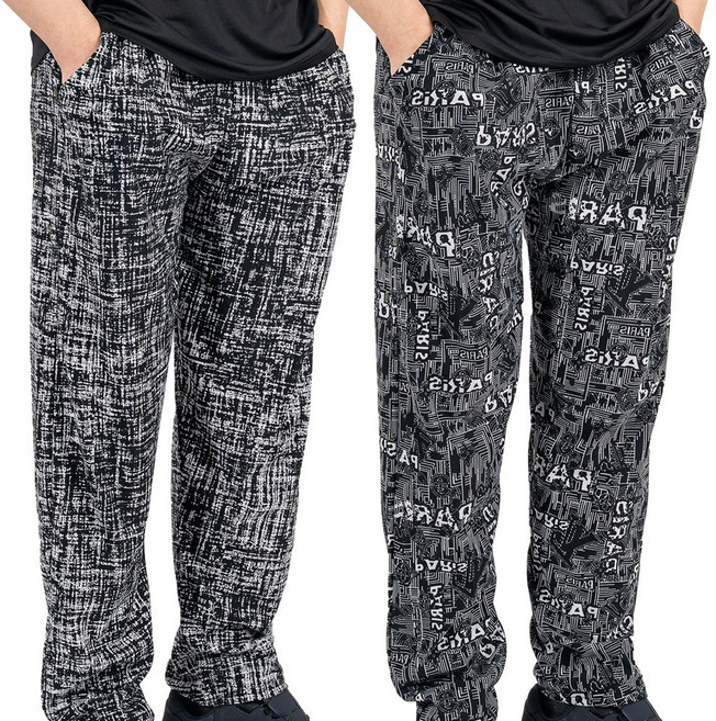 럭키베어 남성용 여름 작업복 몸빼바지 2종 세트