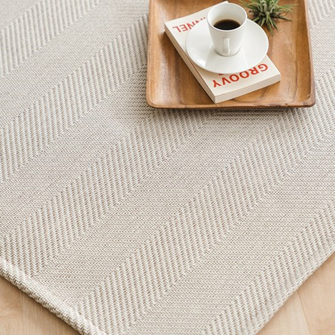 SCANDI&HOME Chevron Sisal Look 客廳防塵地毯