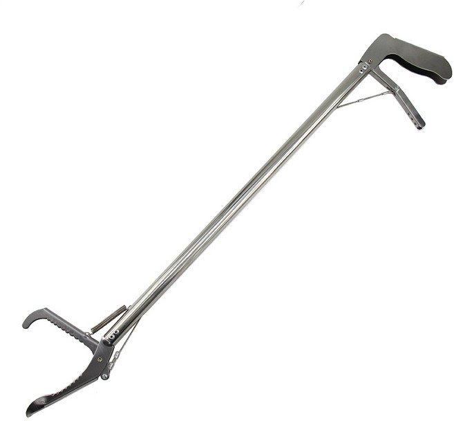 팝마인즈 스텐 갈고리 집게 일반 1.15m, 1개