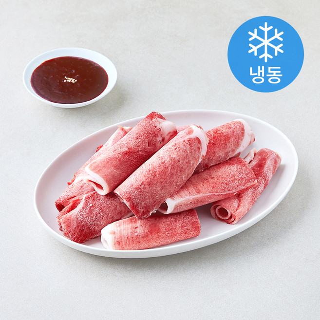 하이포크 데일리컷 한돈 대패 뒷다리살 500g + 제육소스 100g 세트 (냉동), 1세트