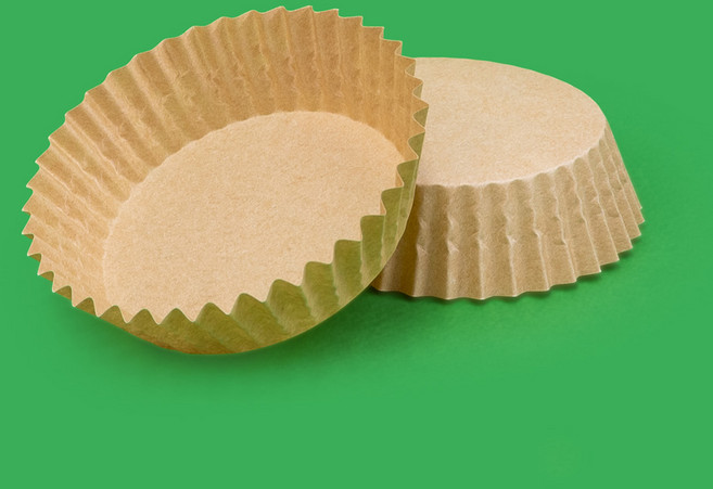 제이팩토리 실리콘코팅 베이킹 머핀컵 85mm, 크라프트, 100개