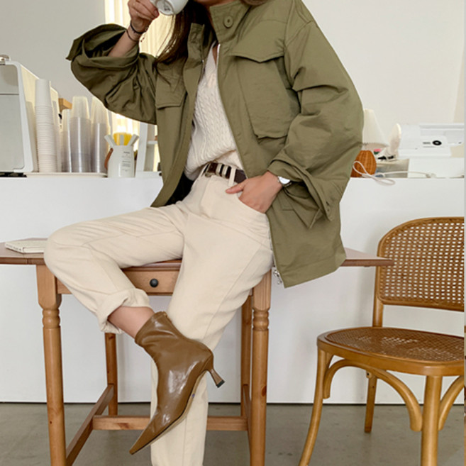 난닝구 여성용 보어스 야상자켓