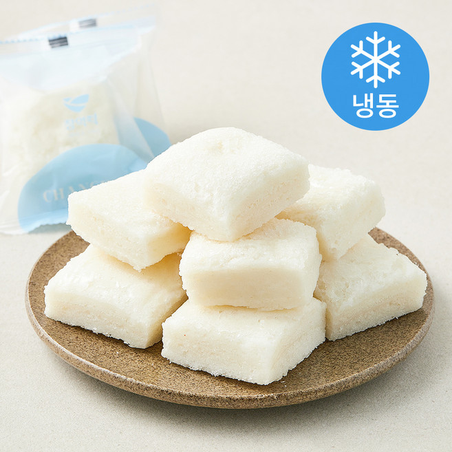 창억떡 멥쌀로 만든 한입기정떡 (냉동), 40g, 1개, 10개입