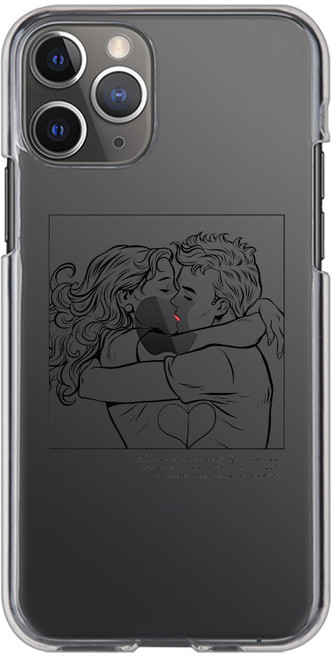 누아트 UV 투명 팝아트A 디자인 휴대폰 케이스