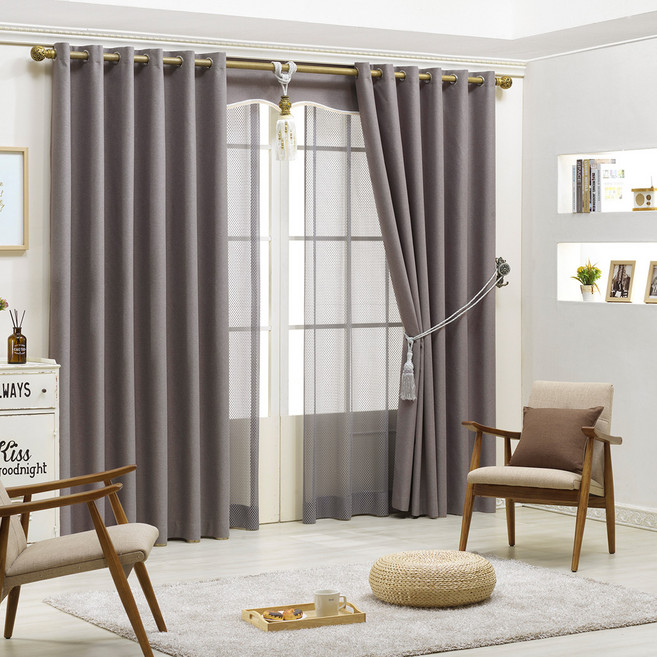 리더디자인 프라임 암막커튼 아일렛형 2p