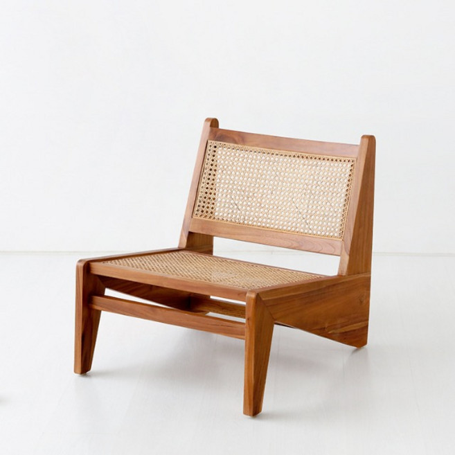 마켓비 KOMATO 라탄 안락의자 WKC005, 1개