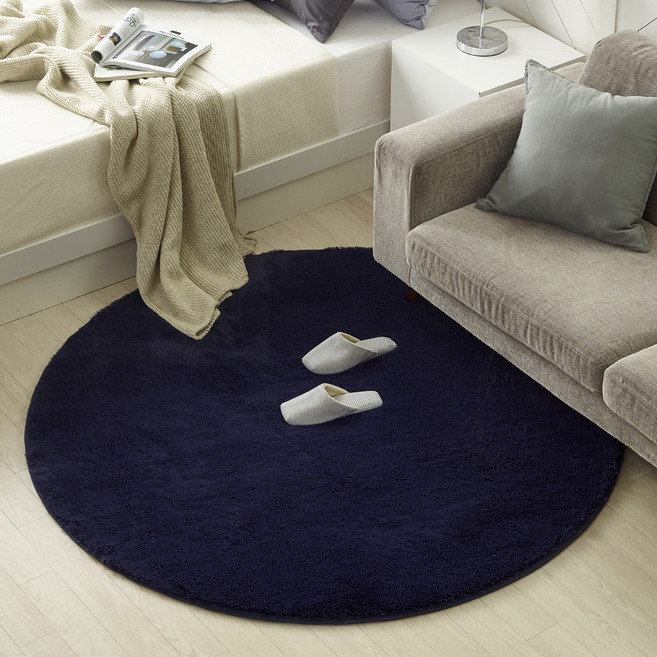 모두의러그 마일드 터치 극세사 원형 러그