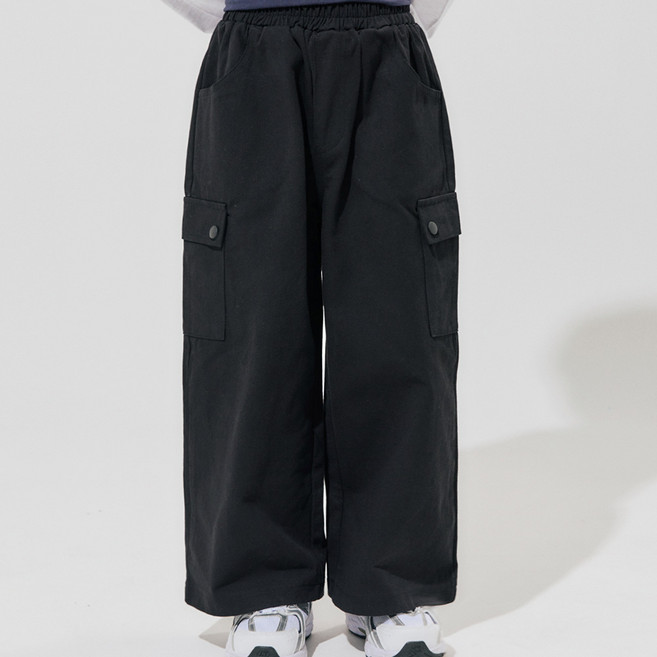 바브키즈 주머니 카고 팬츠