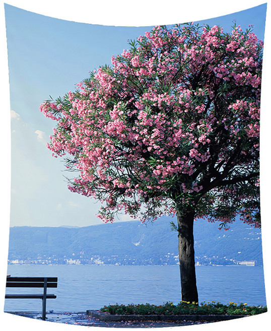 MA 따뜻한 봄 플라워 태피스트리 기본, TYPE2