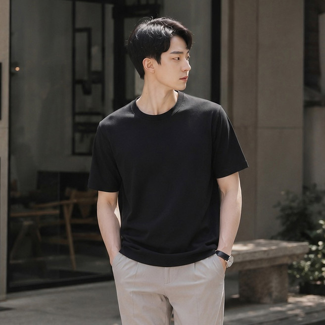 townclo 男士涼感速乾短袖T恤