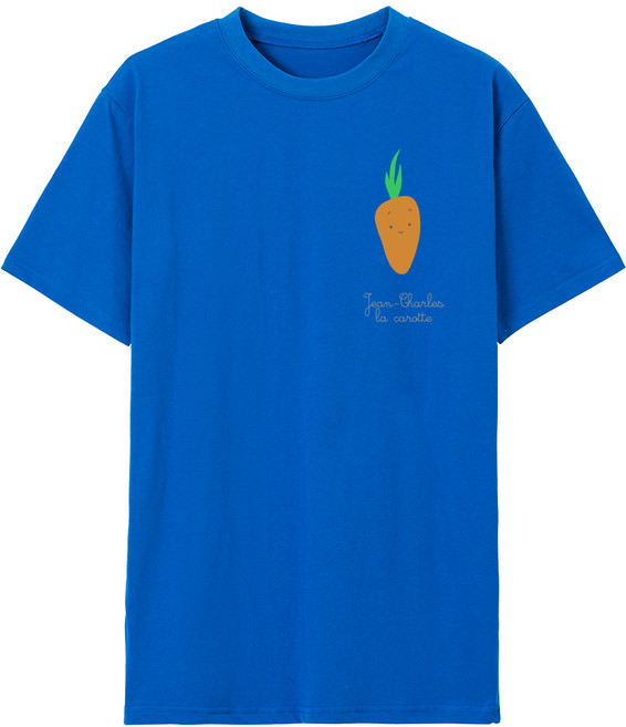 언탭트 남녀공용 통기성 캐롯 베이직 오버핏 빅사이즈 반팔 티셔츠