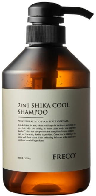프레코 투인원 시카쿨 샴푸 유칼립투스향, 1개, 500ml