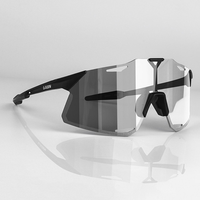가빈 고글 스포츠 선글라스 G102, C911 블랙 투명변색렌즈, 1개