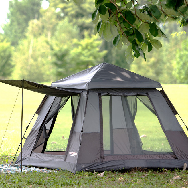 패스트캠프 오토4 클래식 자동텐트 원터치, 그레이, 4인용