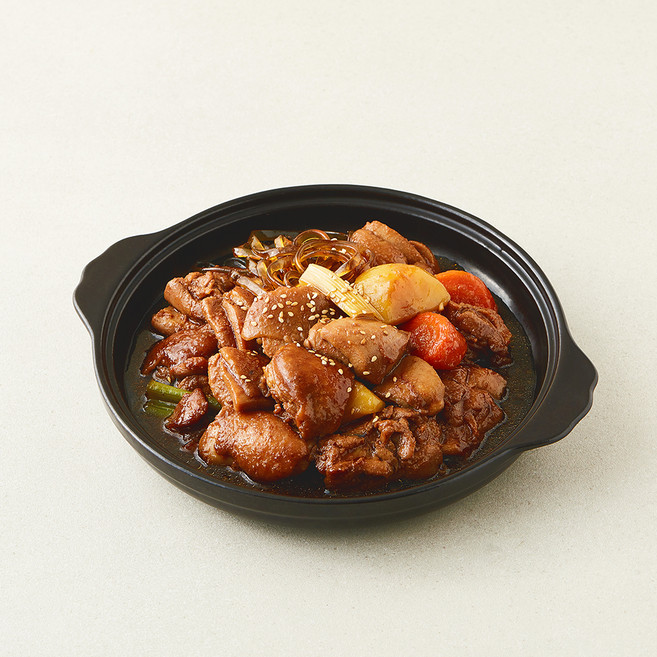 한강식품 당면사리가 들어있는 경상도식 순살 찜닭, 600g, 1개