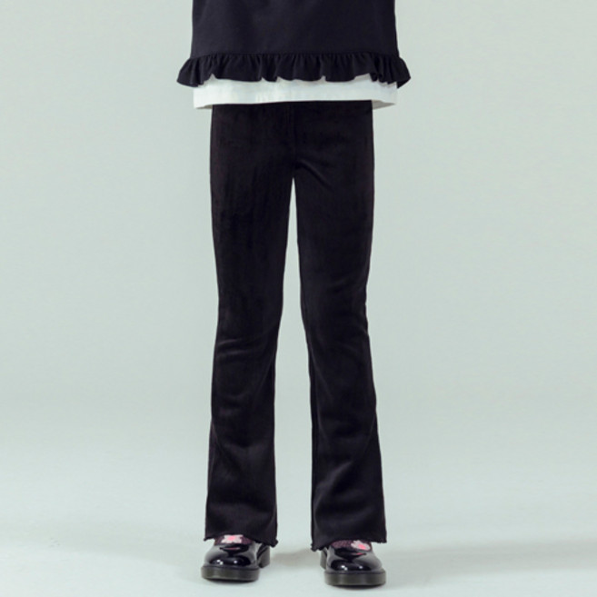 아이러브제이 아동용 러피트 기모 부츠컷 레깅스