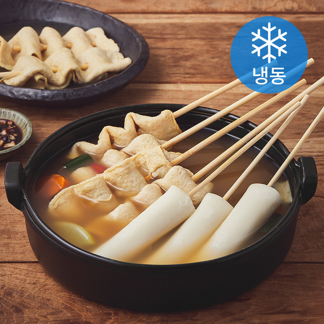 고래주방 물떡 & 꼬치어묵 (냉동), 448g, 1개