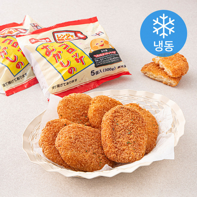 아지노치누야 옛날 감자고로케 (냉동), 300g, 2개