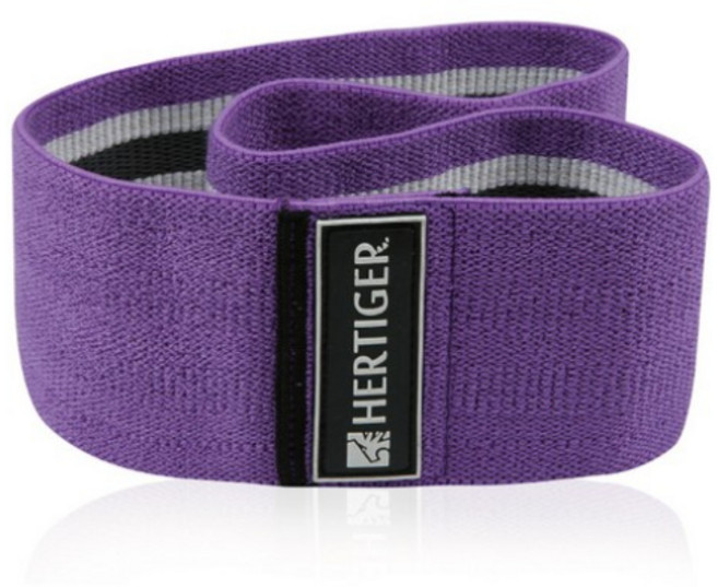허타이거 힙업밴드 허타이거 스쿼트 루프밴드, 퍼플, 1개