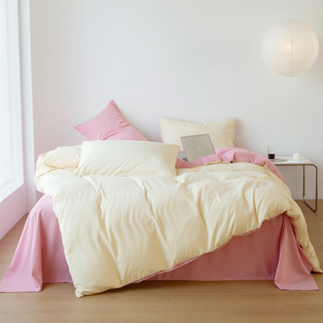 소니오 데일리 소프트 투톤 침구 커버 세트