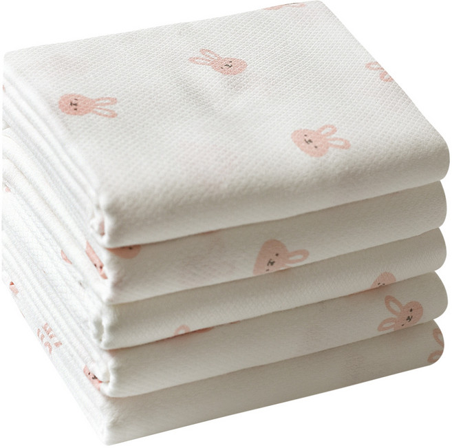 베이비앤아이 소프트 사각 천기저귀, 바니, 5개